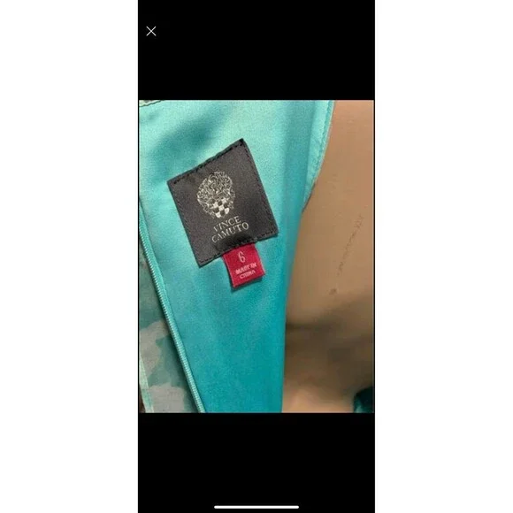 Vince camito long dress size 6 blue - Picture 5 of 9